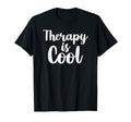Therapy Is Social Anxiety Funny T-Shirt - Casual Everyday Wear for Adults - T-Shirt, Sweatshirt, Hoodie