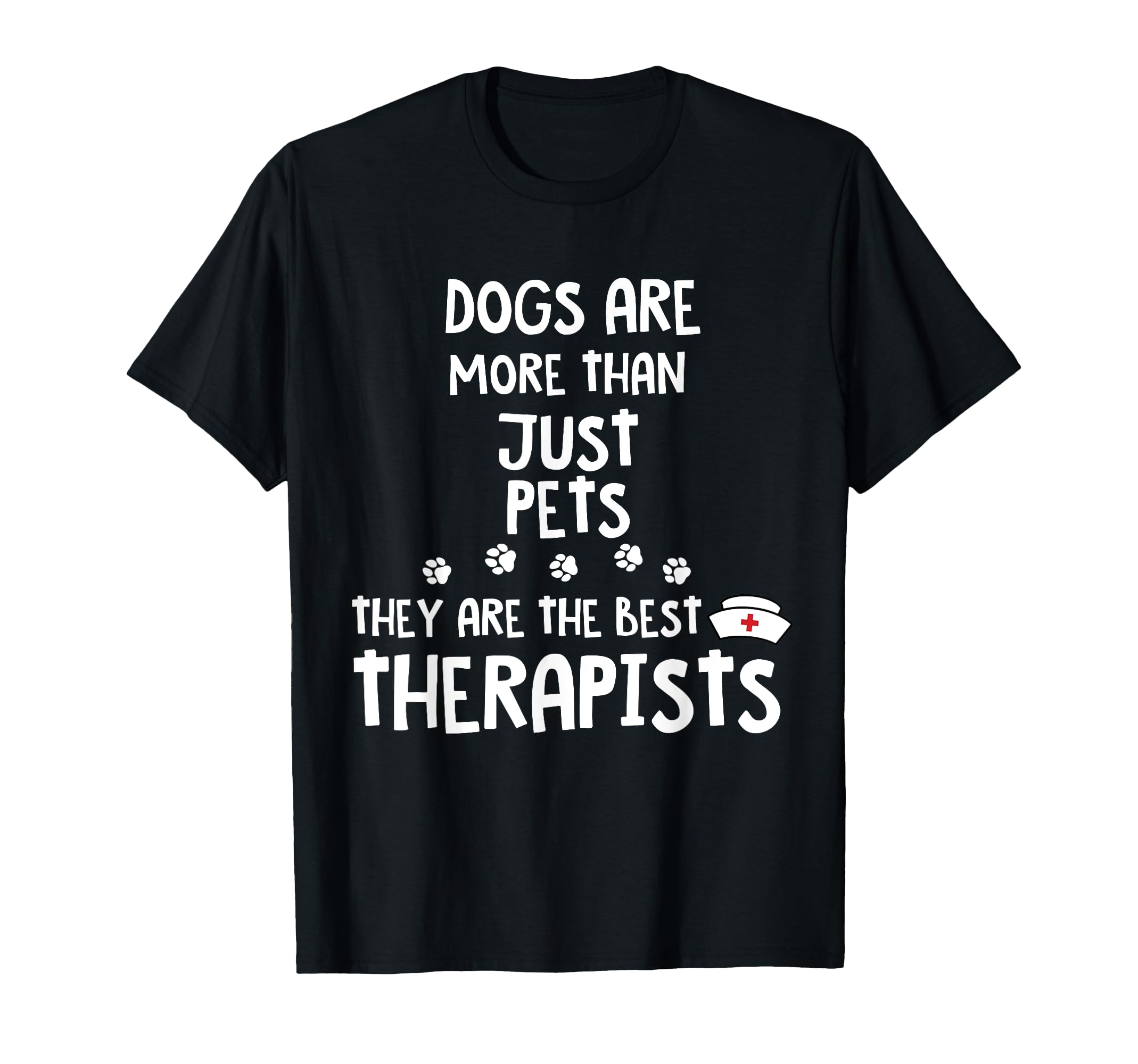 Therapy Four Paws Show Your Love Dogs T-Shirt - Trendy Graphic for Adults - T-Shirt, Sweatshirt, Hoodie