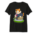Tiger Nerd Book Glasses Tri Blend T-Shirt - Streetwear Style Men Women - T-Shirt, Sweatshirt, Hoodie