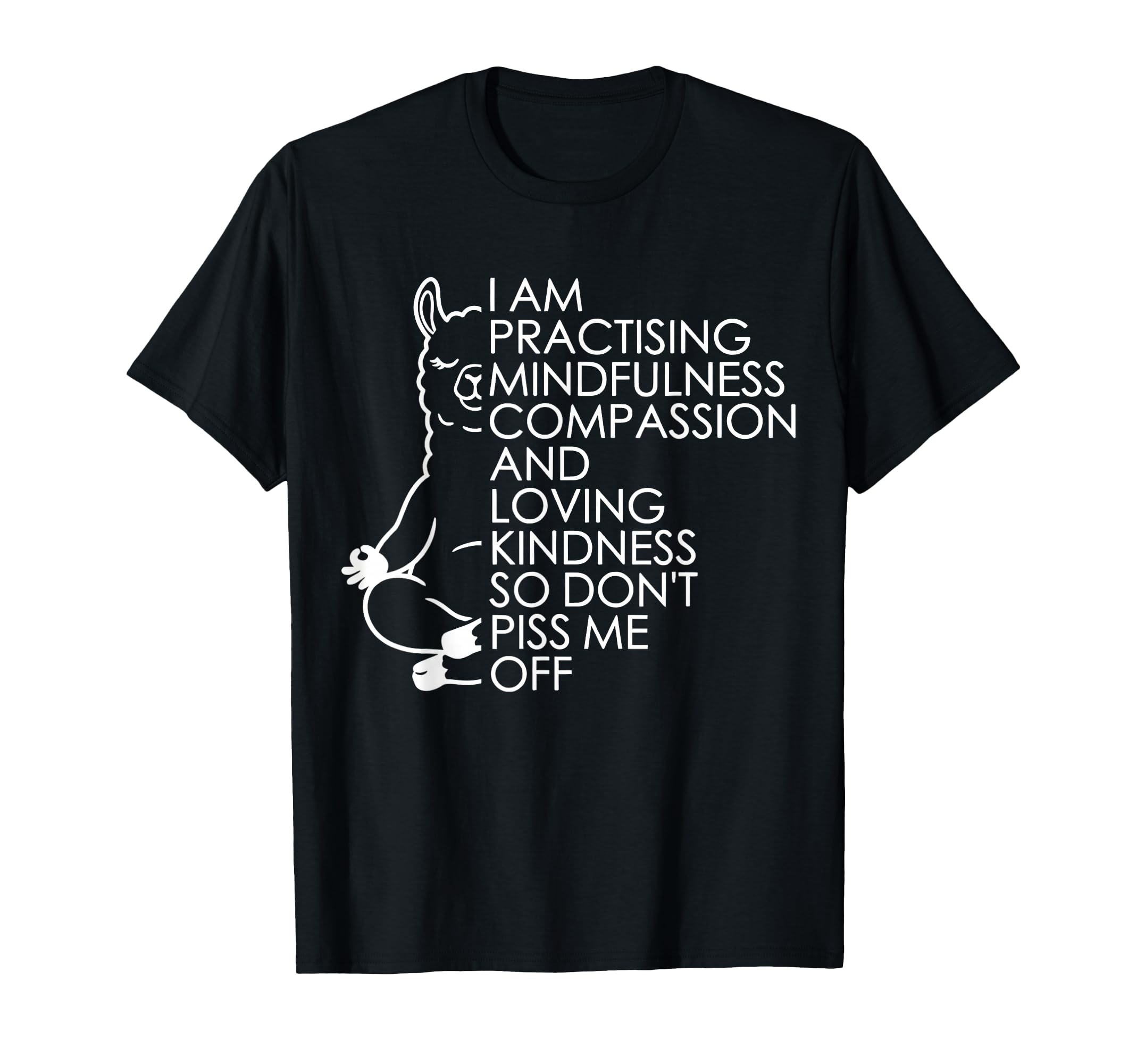 I Am Practicing Mindfulness T-Shirt - Custom Art Print Men Women - T-Shirt, Sweatshirt, Hoodie