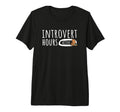 Ntrovert Hours Active Capybara Lover T-Shirt - Novelty Apparel Unisex - T-Shirt, Sweatshirt, Hoodie