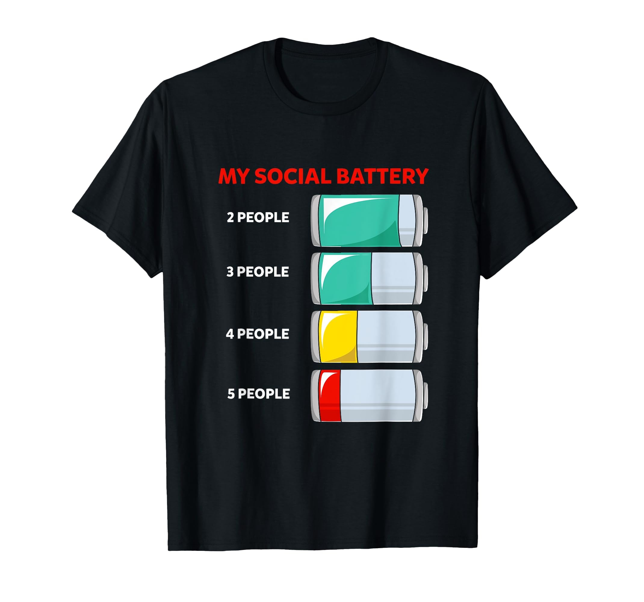 My Social Battery Introvert People T-Shirt - Aesthetic Graphic Men Women - T-Shirt, Sweatshirt, Hoodie