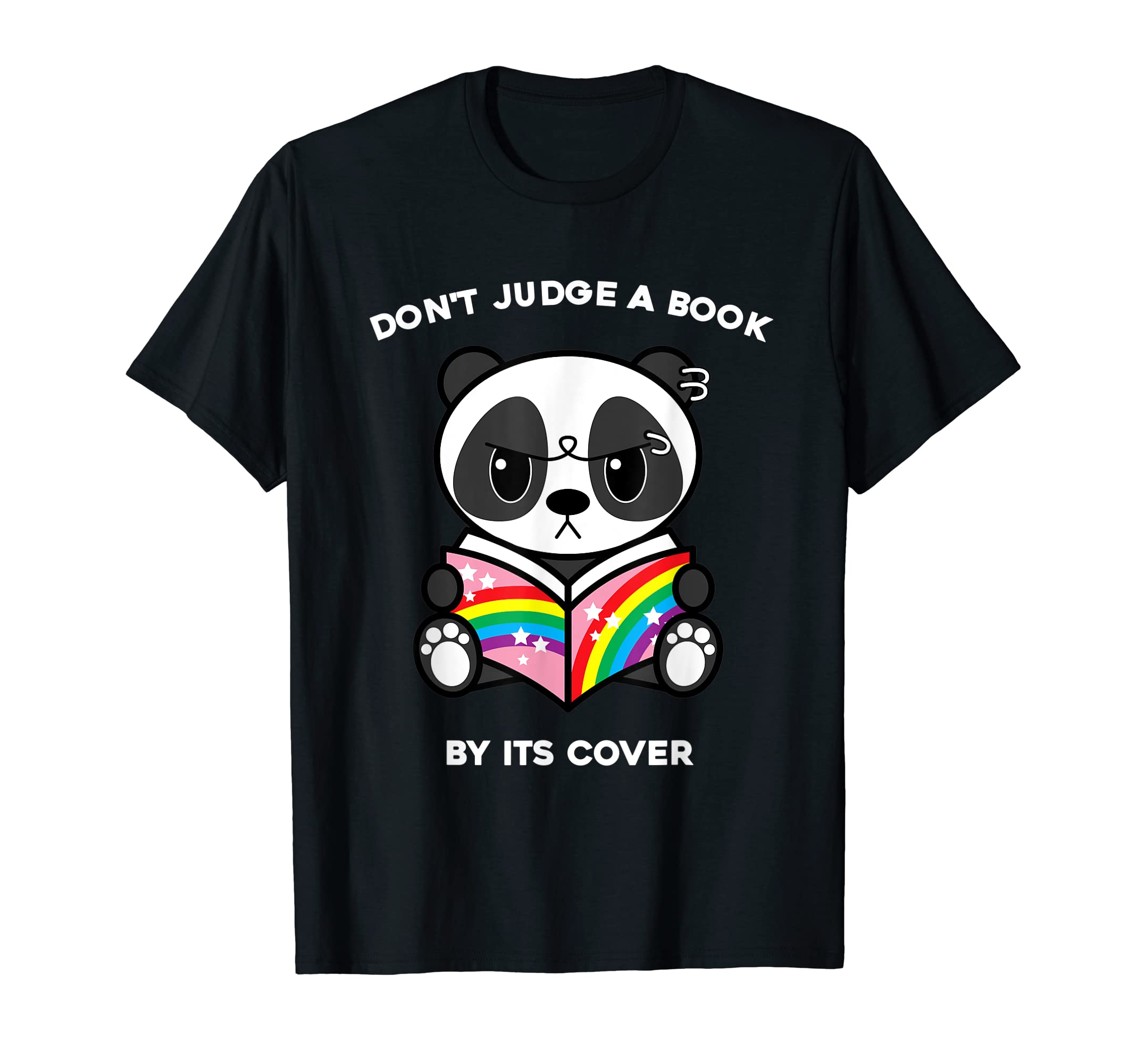 Dont Judge Book Its Cover Reading T-Shirt - Novelty Apparel for Adults - T-Shirt, Sweatshirt, Hoodie