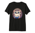 Bookish Hedgehog Quest Knowledge Tri Blend T-Shirt - Unique Graphic Unisex - T-Shirt, Sweatshirt, Hoodie
