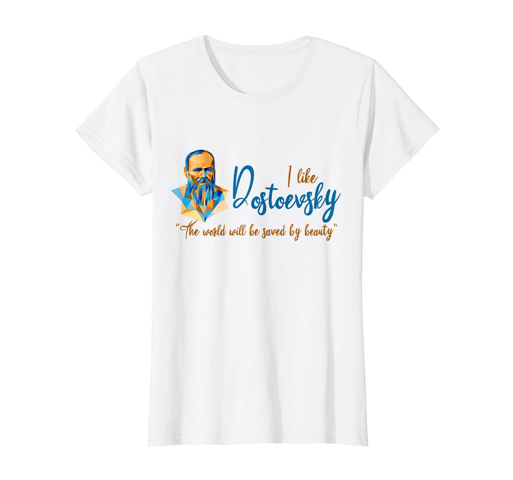 Dostoevsky Book Literature Reading T-Shirt - Trendy Graphic Unisex - T-Shirt, Sweatshirt, Hoodie