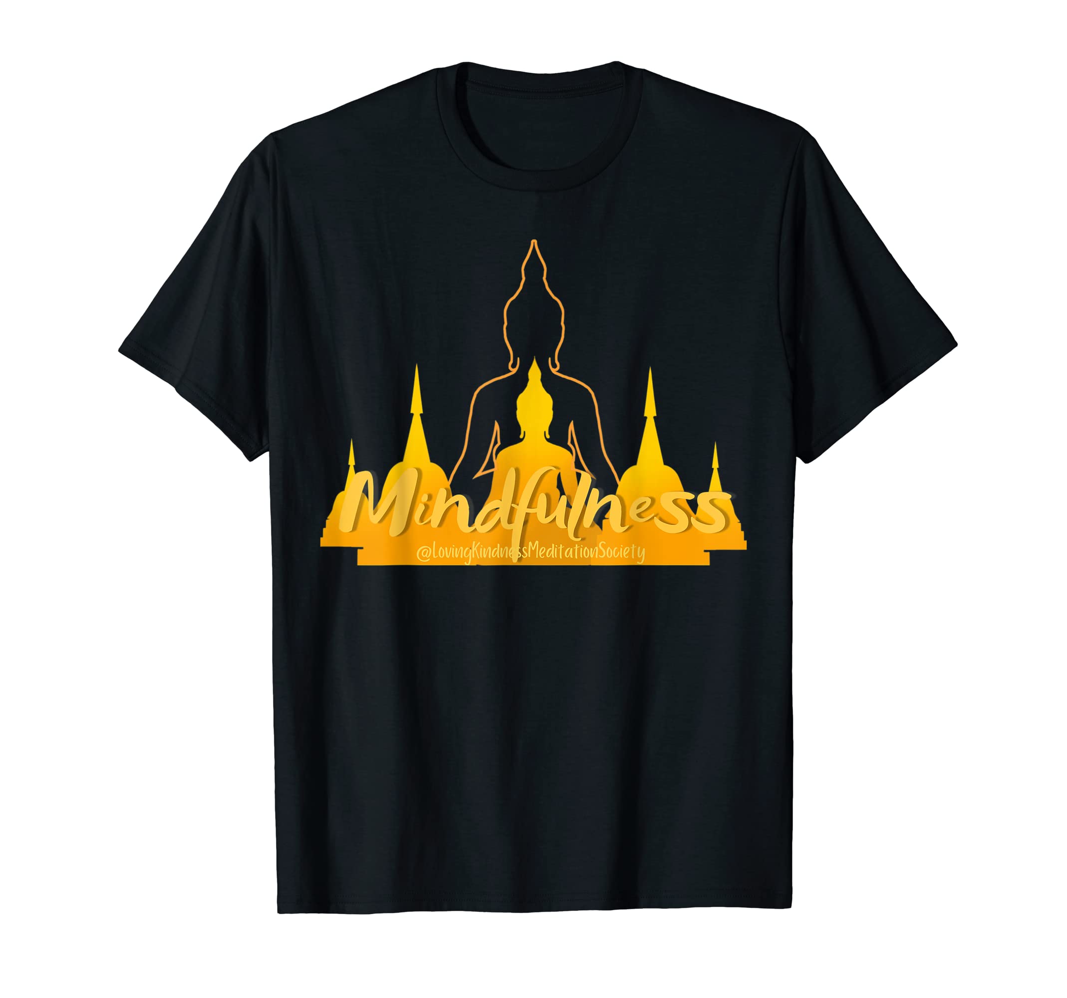 Mindfulness Buddha Buddhism Spiritual T-Shirt - Custom Art Print Men Women - T-Shirt, Sweatshirt, Hoodie