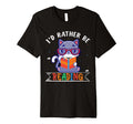 Id Rather Be Reading Books T-Shirt - Aesthetic Graphic Men Women - T-Shirt, Sweatshirt, Hoodie