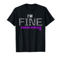 Motivational Migraine Warrior Awareness T-Shirt - Custom Art Print Unisex - T-Shirt, Sweatshirt, Hoodie