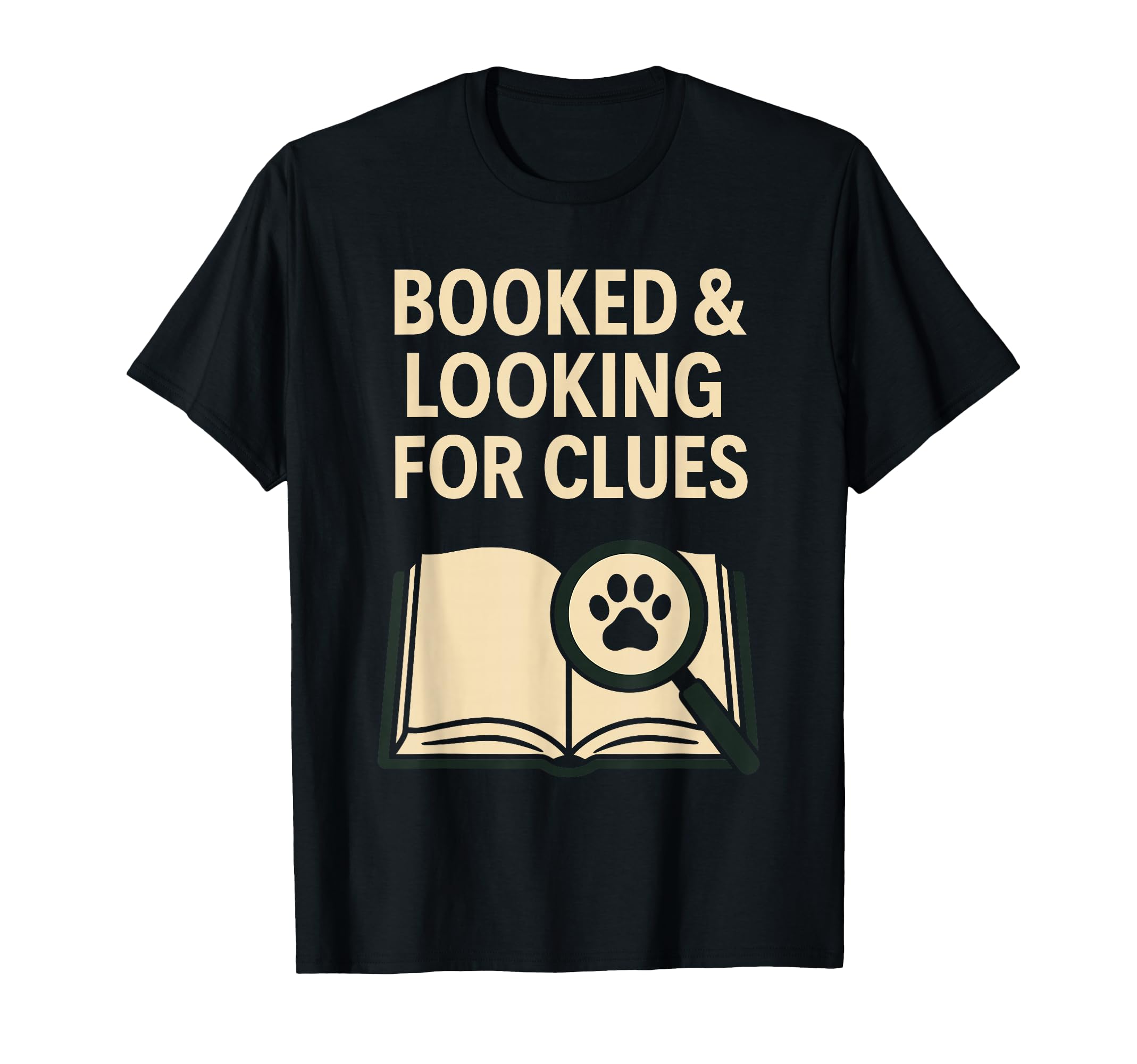 Cozy Crime Club Mystery Reader T-Shirt - Novelty Apparel for Adults - T-Shirt, Sweatshirt, Hoodie