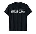 Books Coffee Distressed Bookworm T-Shirt - Trendy Graphic Men Women - T-Shirt, Sweatshirt, Hoodie