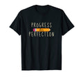 Progress Over Perfection Motivational T-Shirt - Unique Graphic for Adults - T-Shirt, Sweatshirt, Hoodie