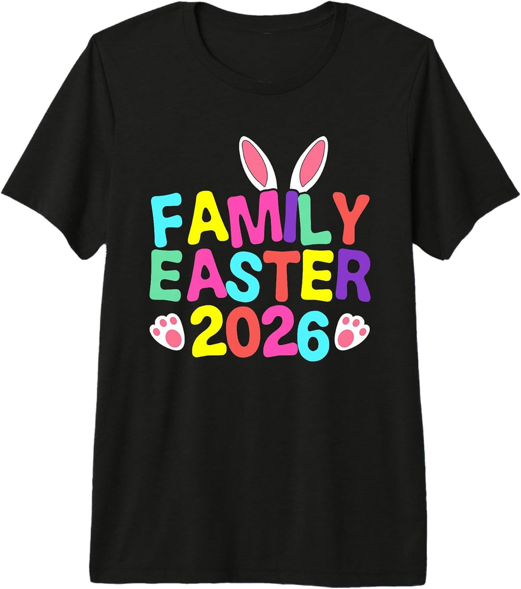 Happy Easter 2026 Rabbit Bunny Egg For Men Women Unisex T-shirt, Sweatshirt, Hoodie, Long Sleeve Tee - T-Shirt, Sweatshirt, Hoodie