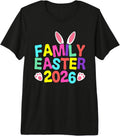 Happy Easter 2026 Rabbit Bunny Egg For Men Women Unisex T-shirt, Sweatshirt, Hoodie, Long Sleeve Tee - T-Shirt, Sweatshirt, Hoodie