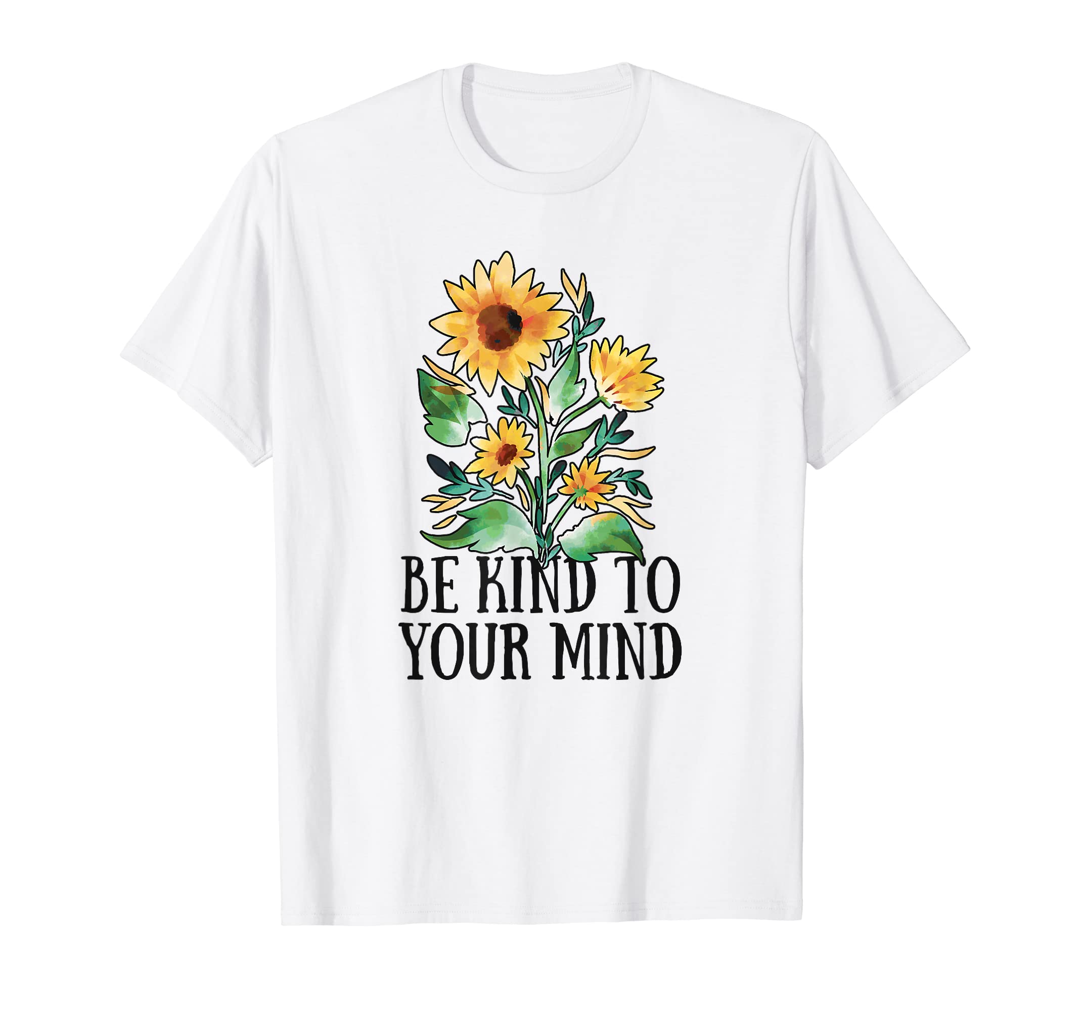 Be Kind To Your Mind Vanilla Aesthetics T-Shirt - Custom Art Print Unisex - T-Shirt, Sweatshirt, Hoodie