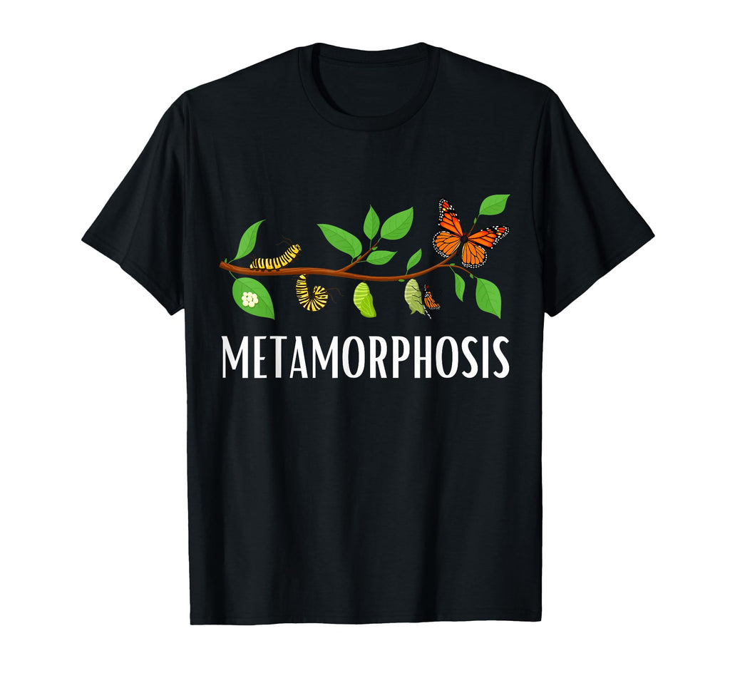 Funny Caterpillar Lifecycle T-Shirt - Aesthetic Graphic for Adults - T-Shirt, Sweatshirt, Hoodie