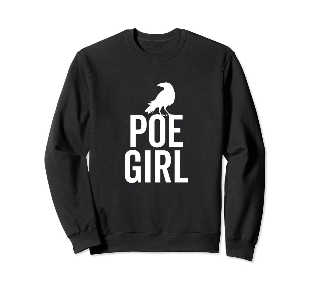 Edgar Allan Poe Funny Poe Hipster Sweatshirt - Custom Art Print for Adults - T-Shirt, Sweatshirt, Hoodie
