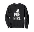 Edgar Allan Poe Funny Poe Hipster Sweatshirt - Custom Art Print for Adults - T-Shirt, Sweatshirt, Hoodie