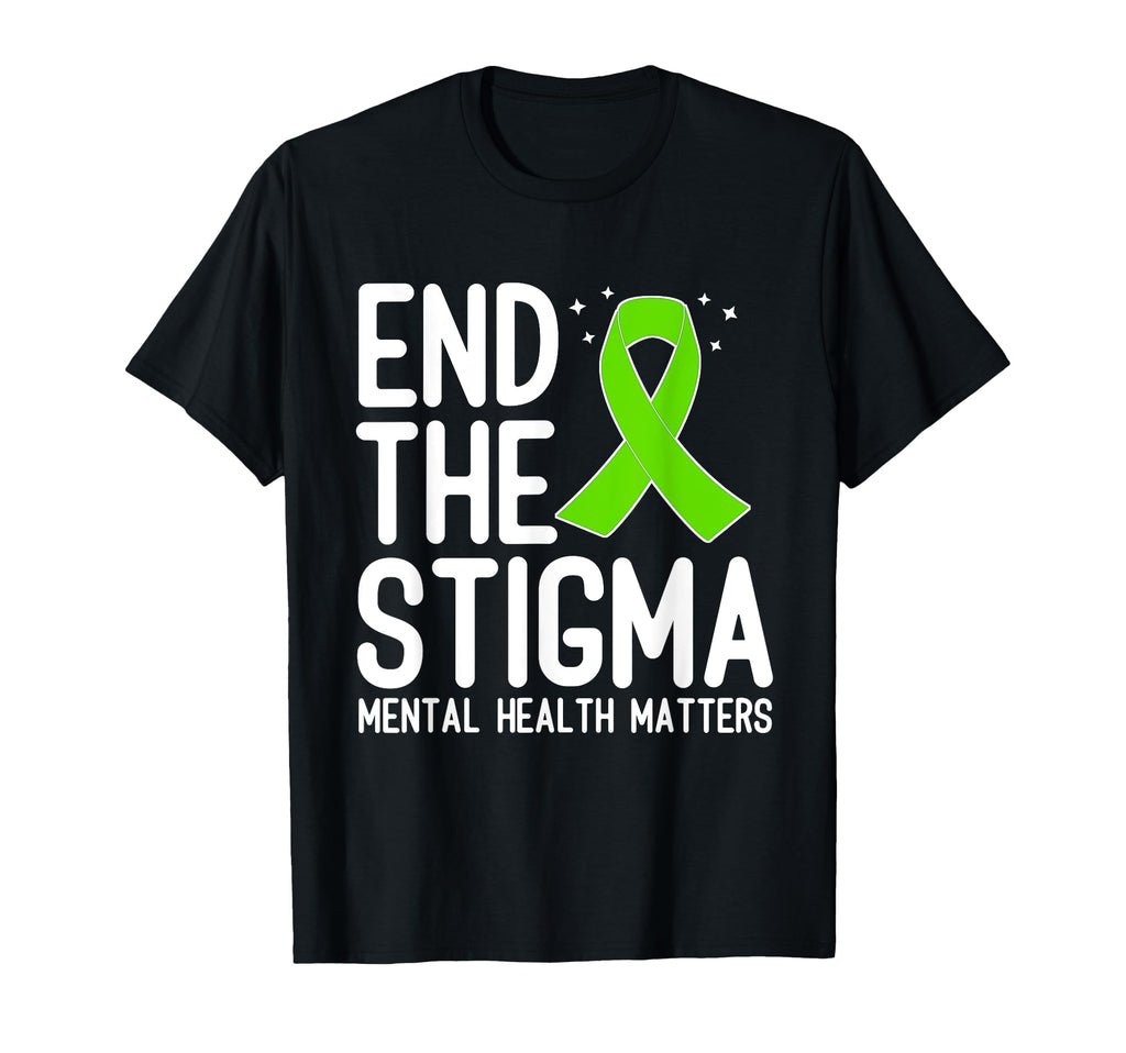 Mental Health Awareness Outfit End T-Shirt - Minimalist Print for Adults - T-Shirt, Sweatshirt, Hoodie