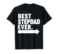 Best Step Dad Ever T-Shirt - Minimalist Print for Adults - T-Shirt, Sweatshirt, Hoodie