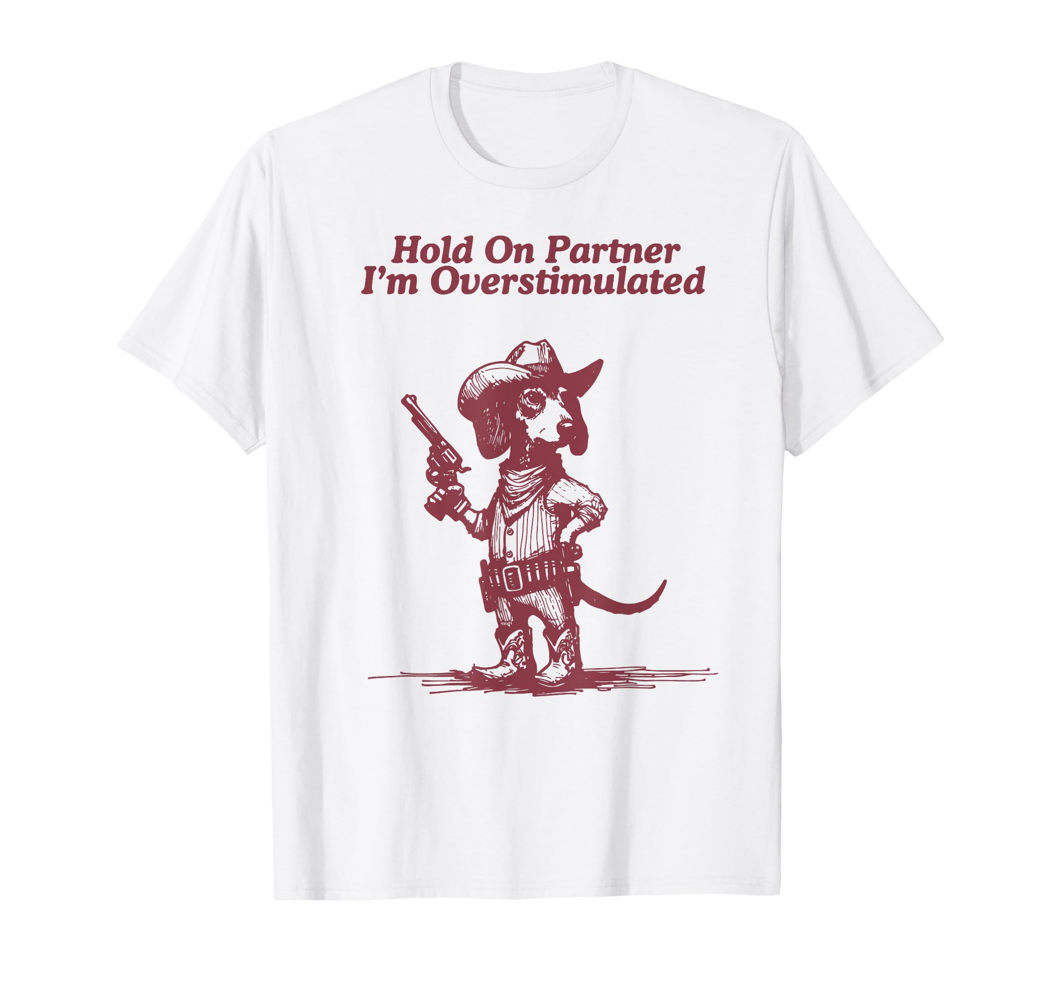 Dachshund Hold Partner Im T-Shirt - Streetwear Style for Adults - T-Shirt, Sweatshirt, Hoodie