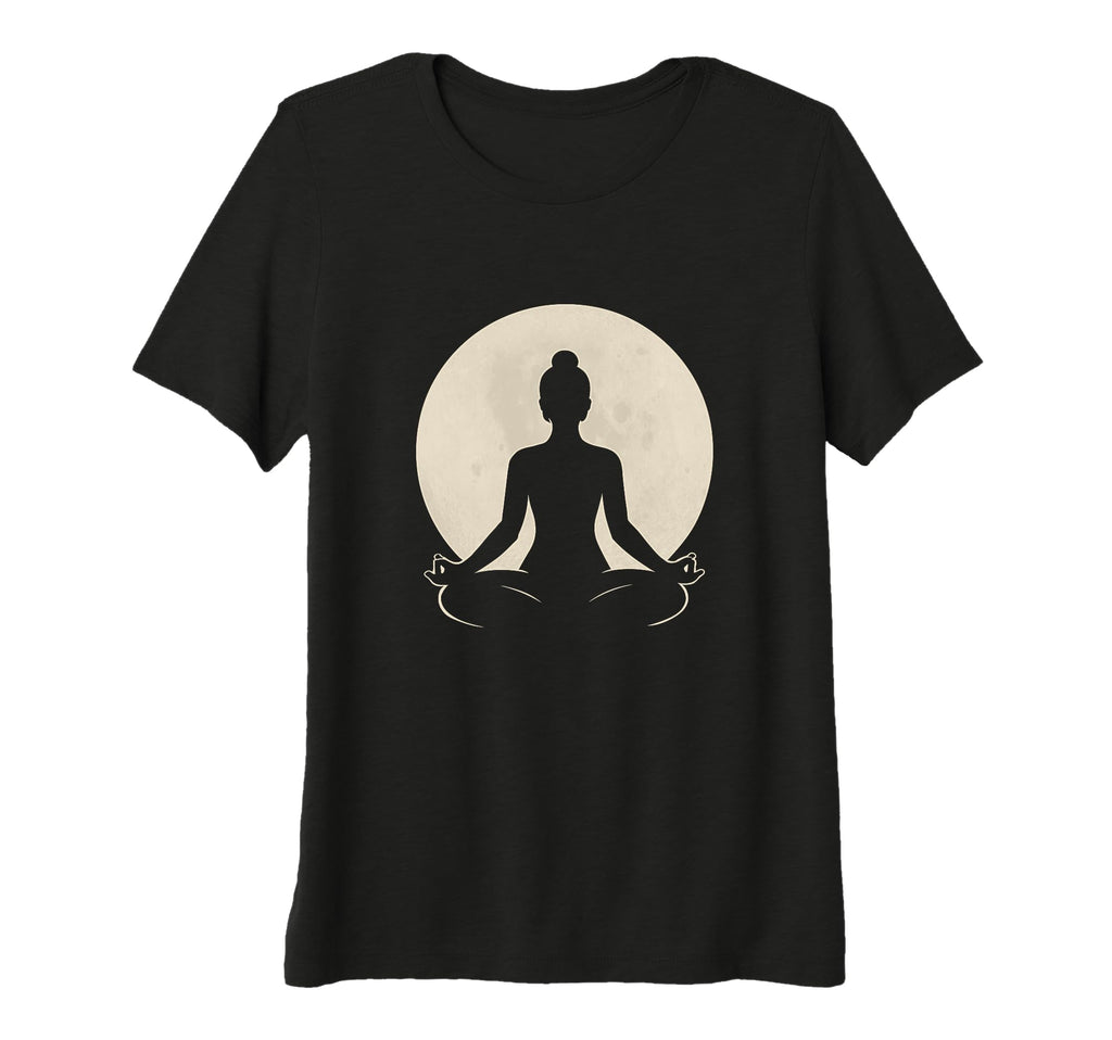 Womens Yoga Meditation Innerpeace T-Shirt - Custom Art Print for Adults - T-Shirt, Sweatshirt, Hoodie