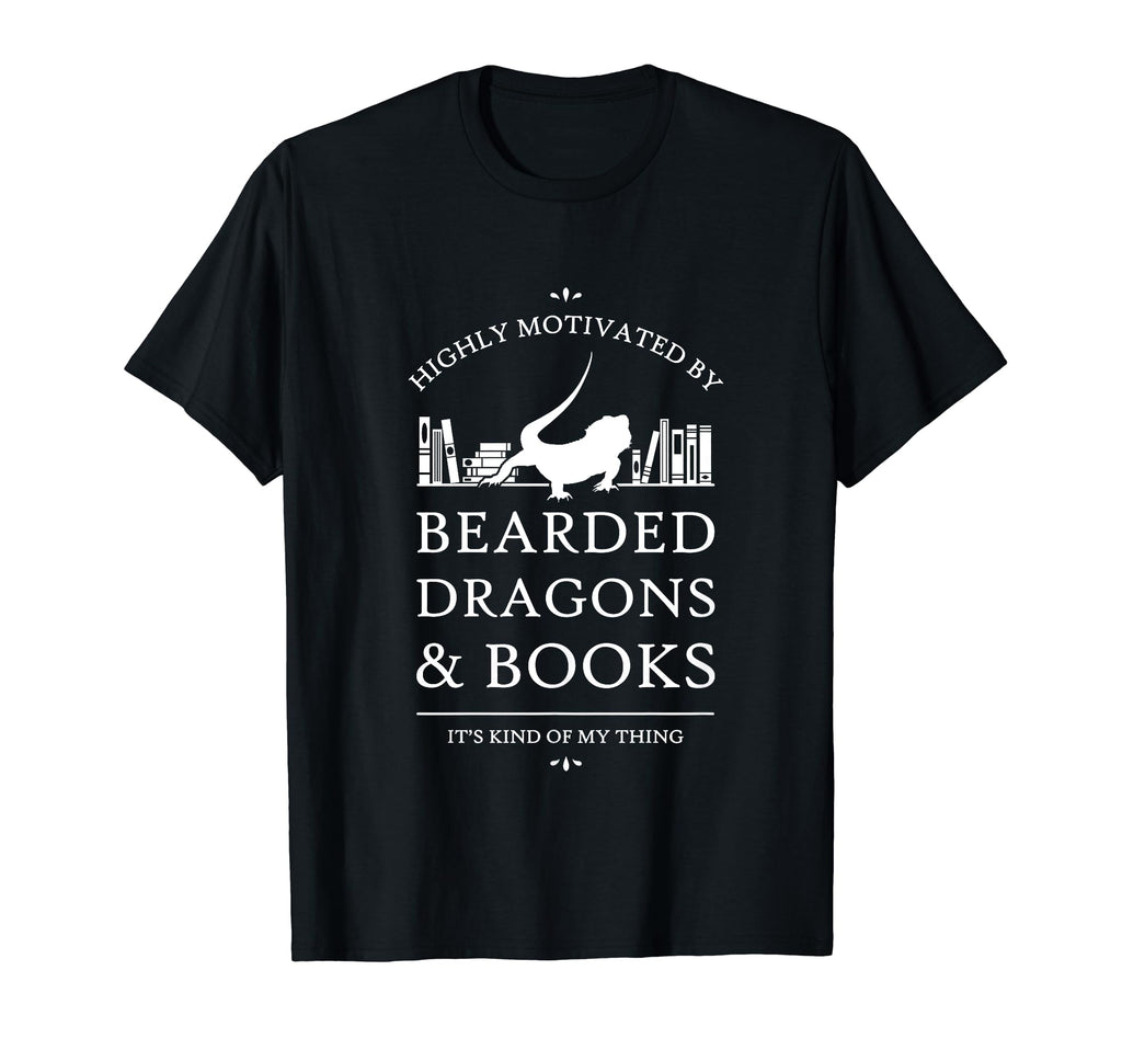 Highly Motivated Bearded Dragons And T-Shirt - Novelty Apparel Men Women - T-Shirt, Sweatshirt, Hoodie