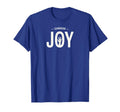Choose Joy Inspirational Typography T-Shirt - Minimalist Print for Adults - T-Shirt, Sweatshirt, Hoodie
