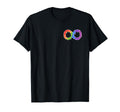 Pocket Infinity Rainbow Autism T-Shirt - Custom Art Print for Adults - T-Shirt, Sweatshirt, Hoodie