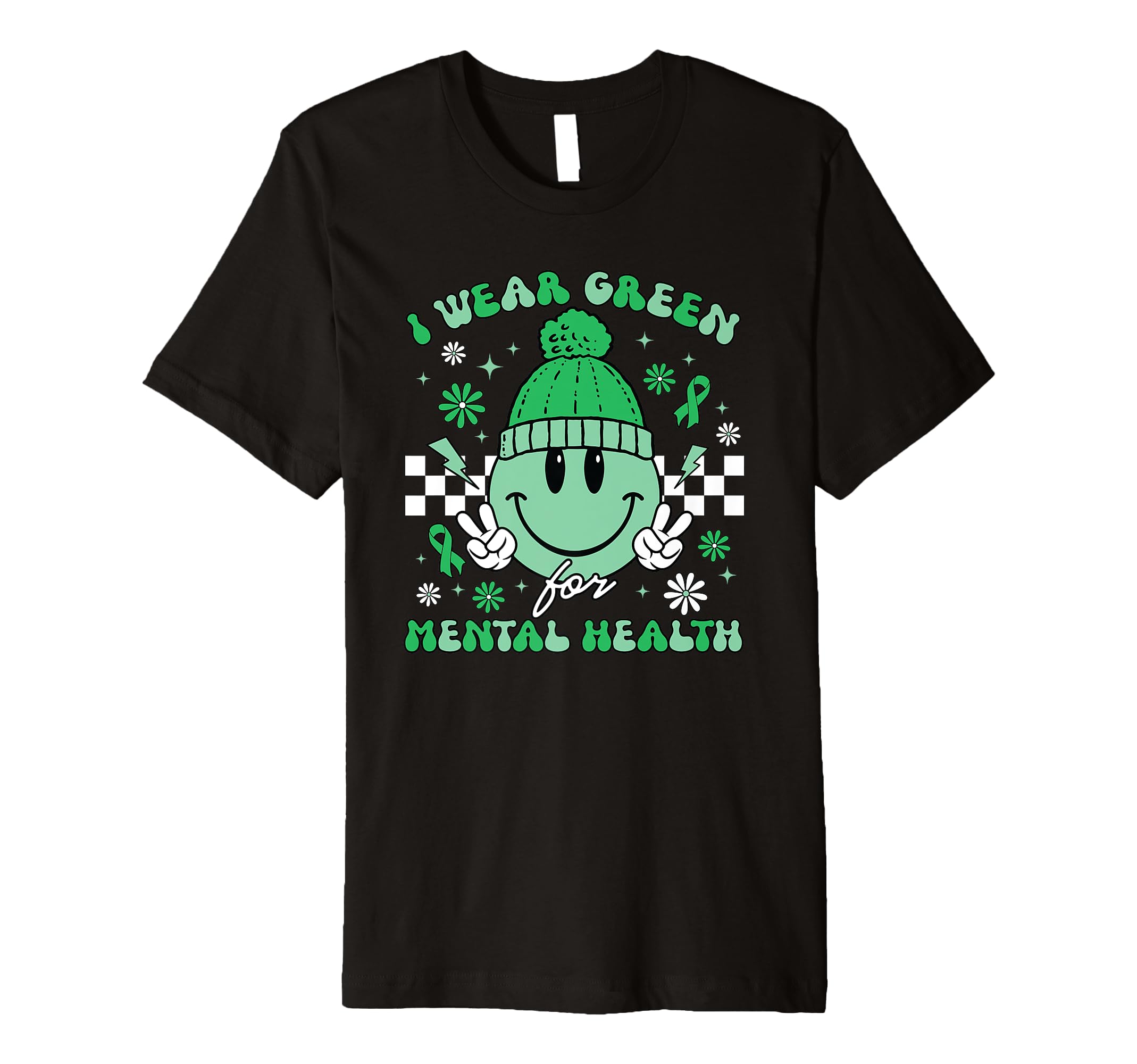 Mental Health Awareness Month End Stigma T-Shirt - Custom Art Print Unisex - T-Shirt, Sweatshirt, Hoodie