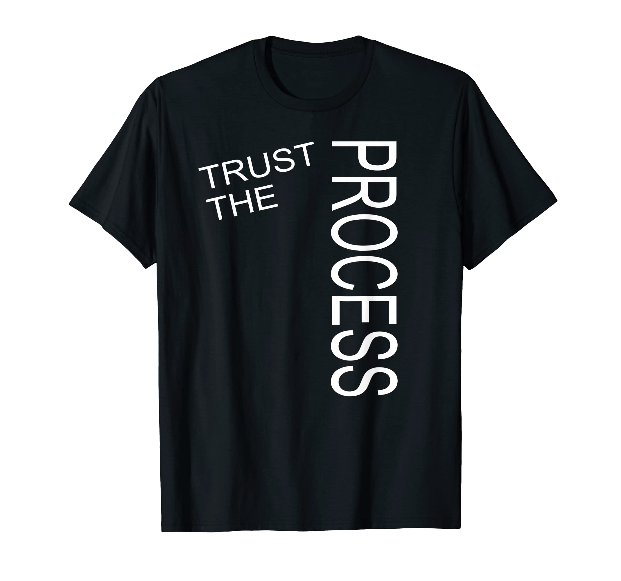 Yoga Statement Trust Process Yoga T-Shirt - Novelty Apparel for Adults - T-Shirt, Sweatshirt, Hoodie
