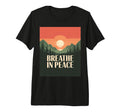 Mindfulness Meditation Mountain Sunrise T-Shirt - Trendy Graphic Men Women - T-Shirt, Sweatshirt, Hoodie