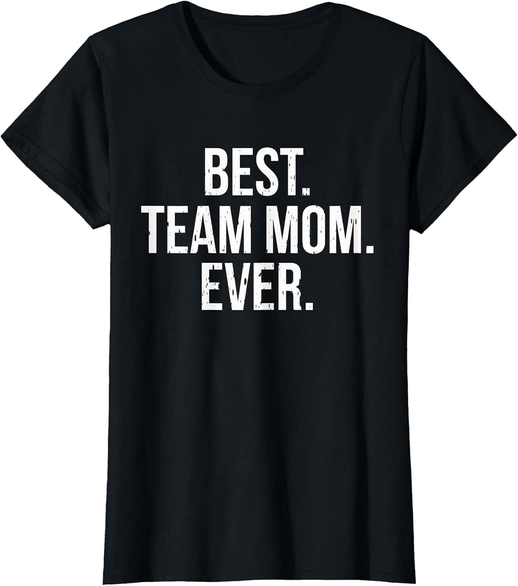 Team Mom Sports Tees Unisex T-shirt, Sweatshirt, Hoodie, Long Sleeve Tee - T-Shirt, Sweatshirt, Hoodie