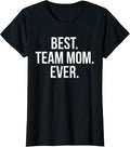 Team Mom Sports Tees Unisex T-shirt, Sweatshirt, Hoodie, Long Sleeve Tee - T-Shirt, Sweatshirt, Hoodie