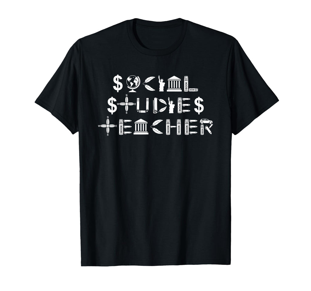 Social Studies Teacher Gift T-Shirt - Graphic Print for Adults - T-Shirt, Sweatshirt, Hoodie