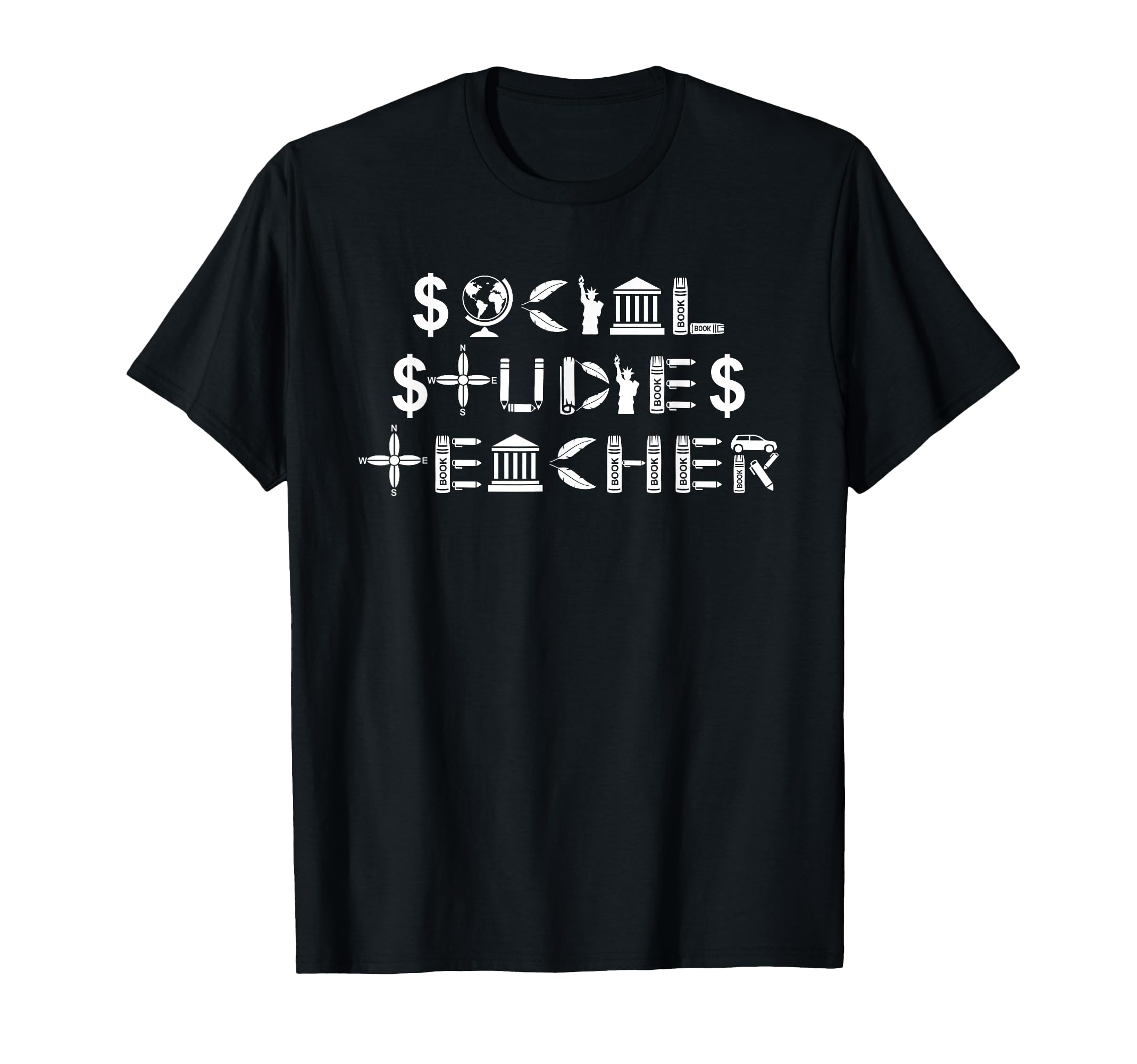 Social Studies Teacher Gift T-Shirt - Graphic Print for Adults - T-Shirt, Sweatshirt, Hoodie