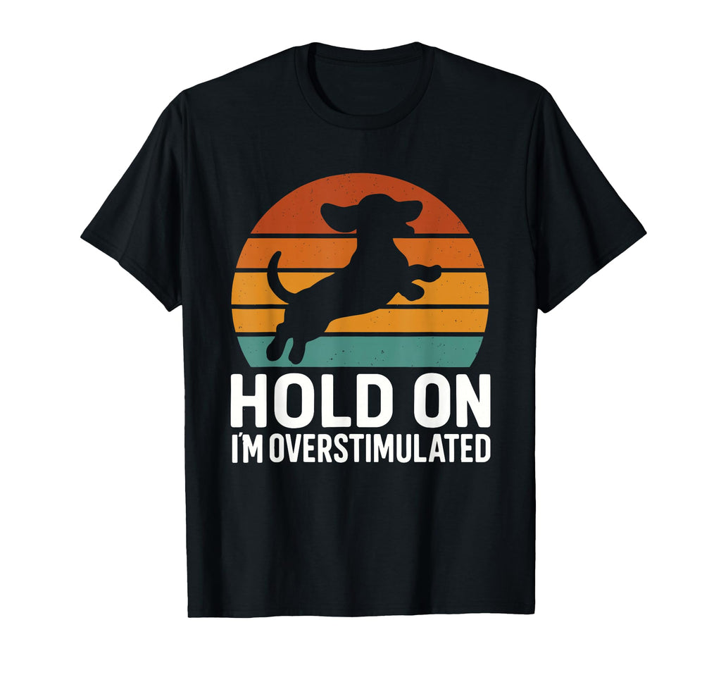 Dachshund Wiener Dog Lover Sunset T-Shirt - Trendy Graphic for Adults - T-Shirt, Sweatshirt, Hoodie