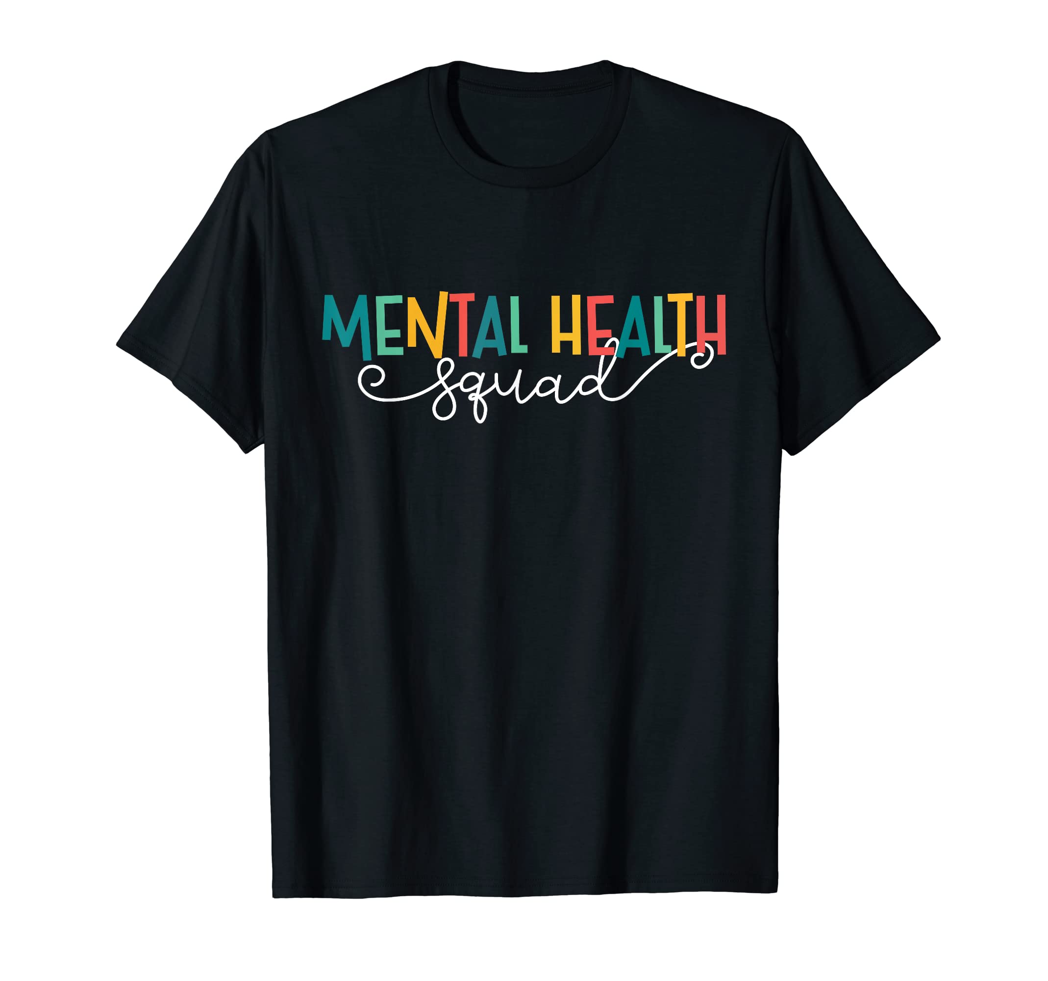 Mental Health Squad Brain Illness Mental T-Shirt - Graphic Print Unisex - T-Shirt, Sweatshirt, Hoodie