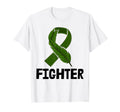 Fighter Stigma Green Ribbon Shirts Mental T-Shirt - Graphic Print Unisex - T-Shirt, Sweatshirt, Hoodie