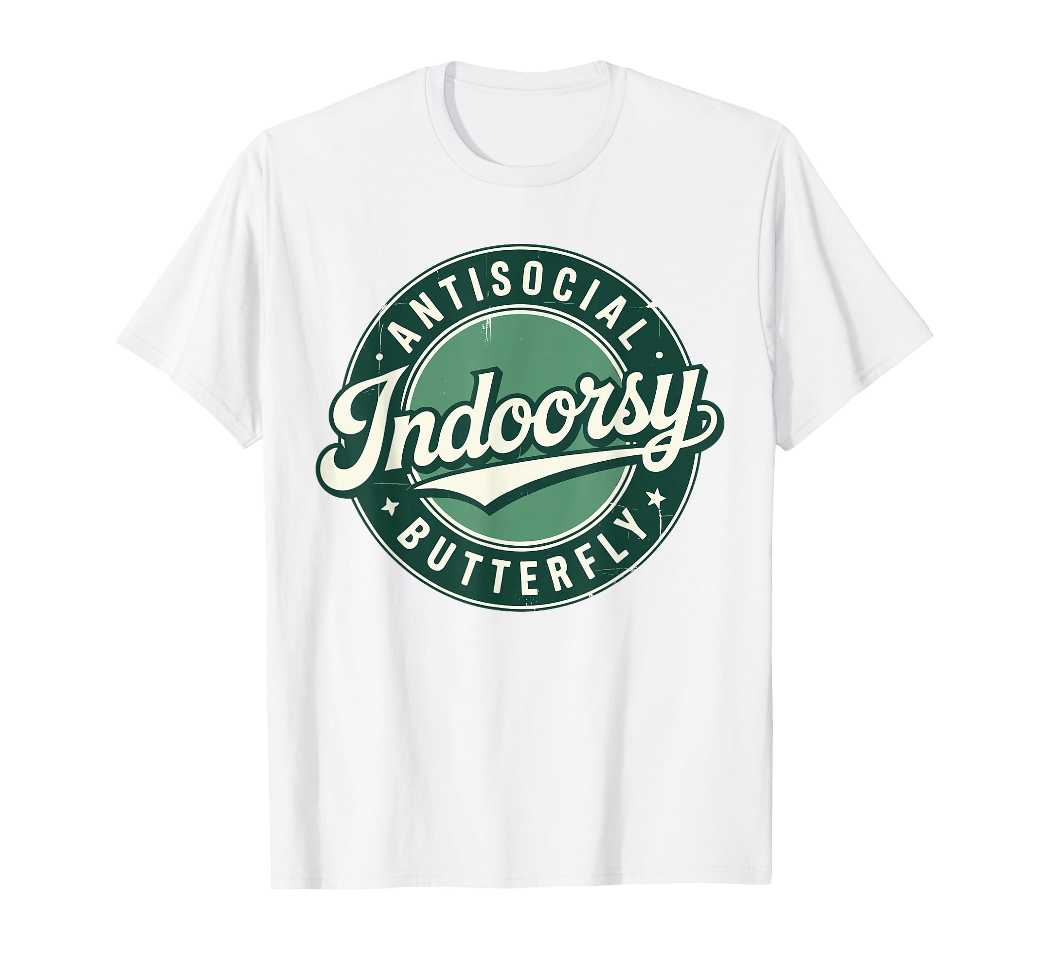 Indoorsy Antisocial Butterfly Antisocial T-Shirt - Graphic Print Unisex - T-Shirt, Sweatshirt, Hoodie