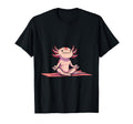 Meditation Axolotl Yoga Pose Relaxing T-Shirt - Aesthetic Graphic Unisex - T-Shirt, Sweatshirt, Hoodie