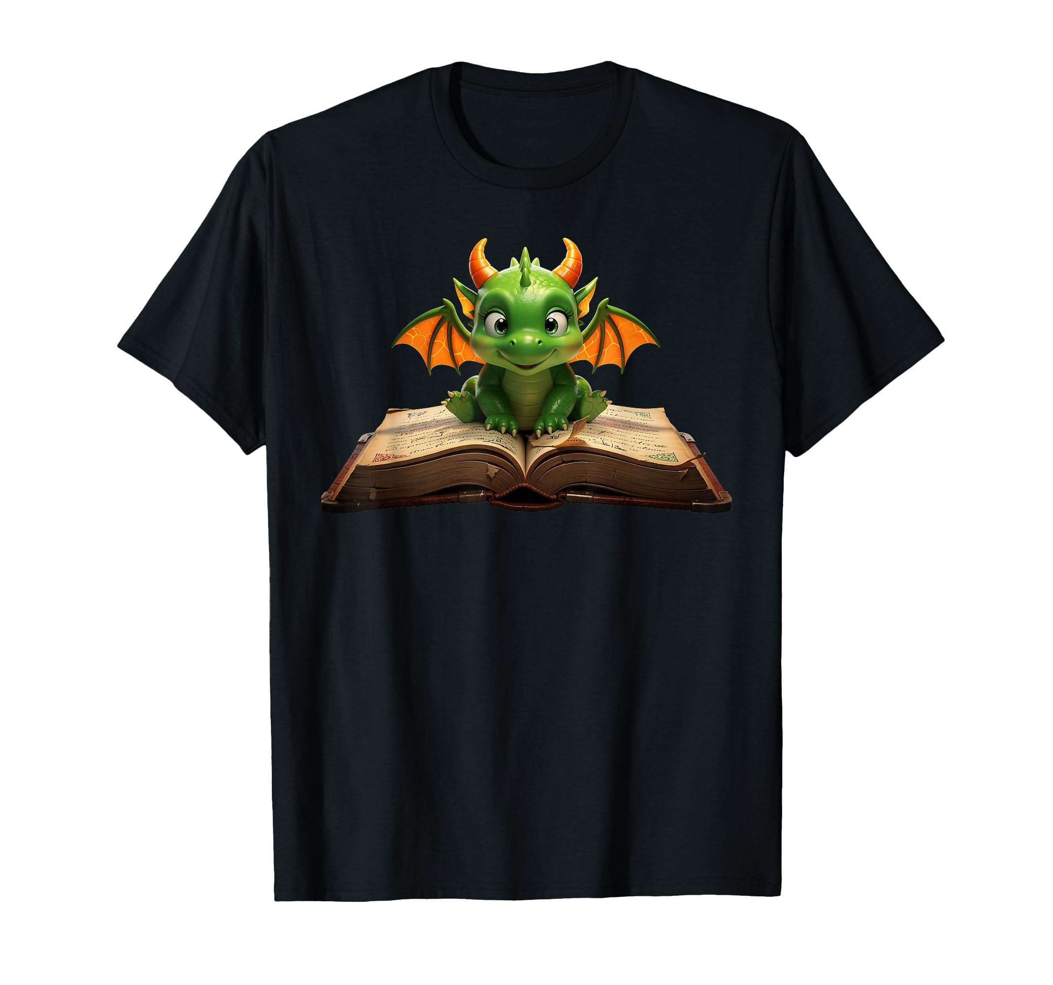 Dragon Bookworm Reading Book Funny T-Shirt - Trendy Graphic Men Women - T-Shirt, Sweatshirt, Hoodie