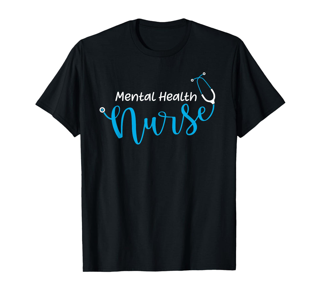 Stethoscope Mental Health Nurse T-Shirt - Custom Art Print for Adults - T-Shirt, Sweatshirt, Hoodie