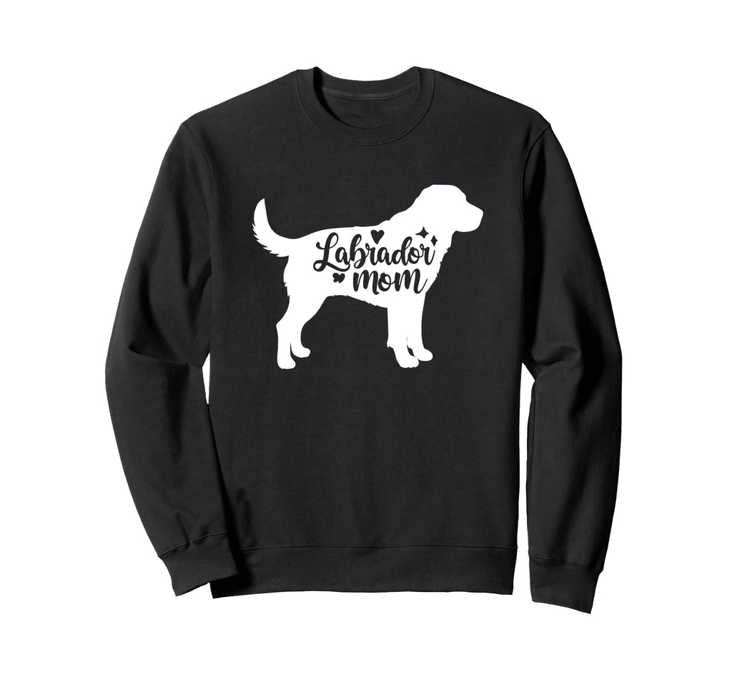 Labrador Retriever Mom Womens Dog Sweatshirt - Trendy Graphic for Adults - T-Shirt, Sweatshirt, Hoodie