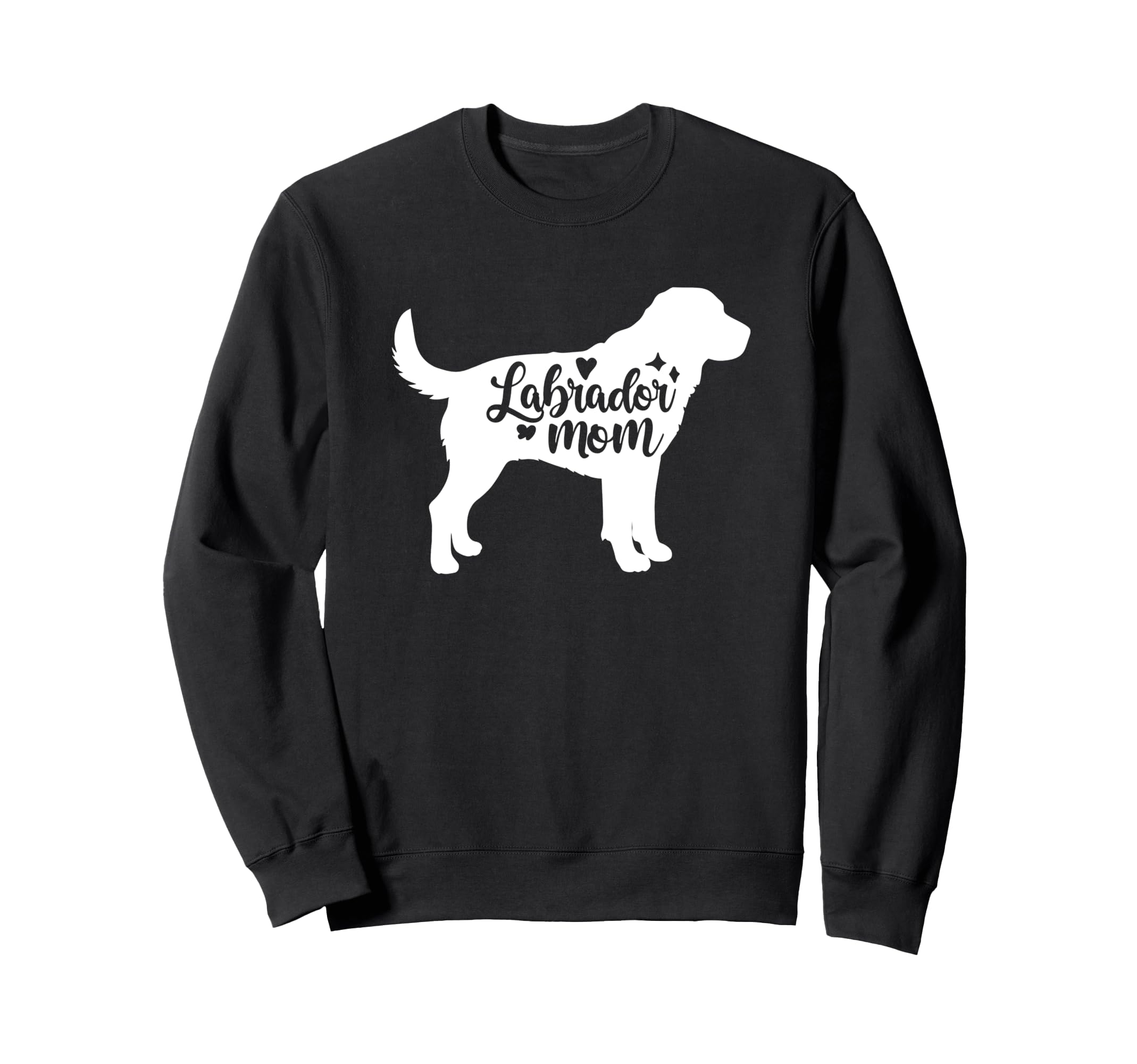 Labrador Retriever Mom Womens Dog Sweatshirt - Trendy Graphic for Adults - T-Shirt, Sweatshirt, Hoodie