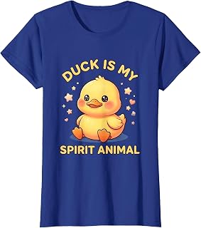 Duck Is My Spirit Animal Funny Duck Lover Design T-Shirt Unisex T-shirt, Sweatshirt, Hoodie, Long Sleeve Tee - T-Shirt, Sweatshirt, Hoodie