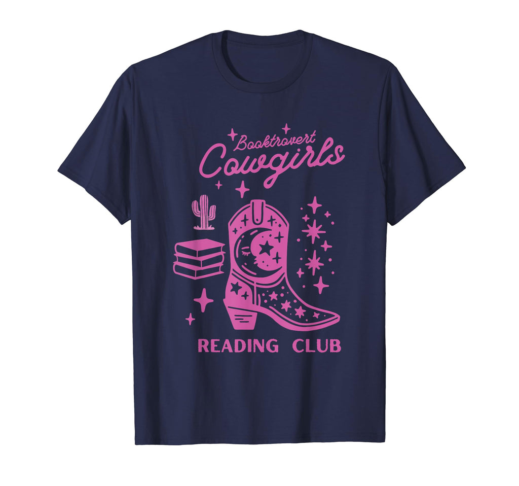 Western Booktrovert Book Lover T-Shirt - Fun Novelty Design Men Women - T-Shirt, Sweatshirt, Hoodie
