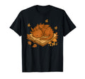 Sleeping Dragon Book Autumn T-Shirt - Casual Everyday Wear Men Women - T-Shirt, Sweatshirt, Hoodie