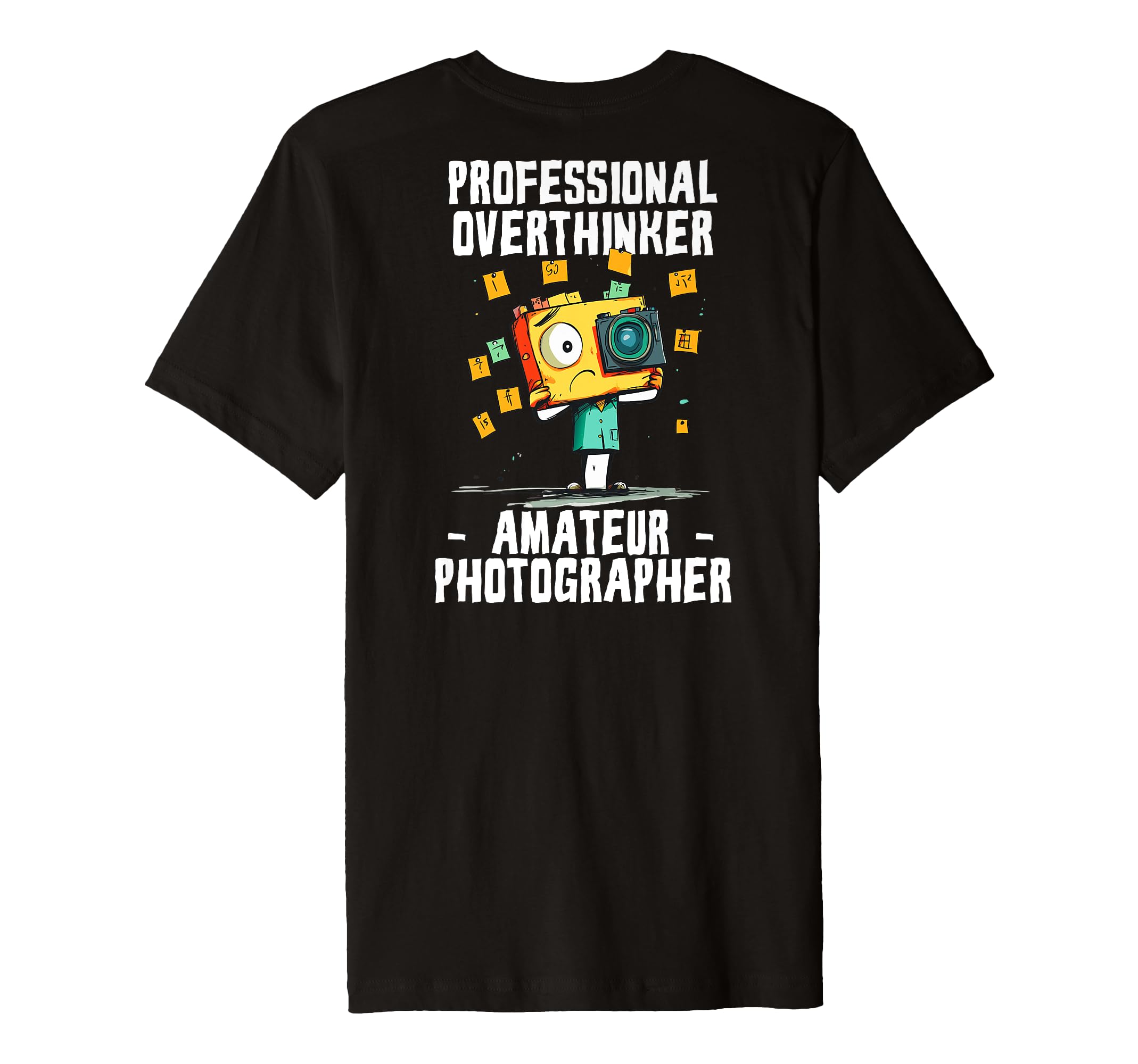 Professional Overthinker Amateur T-Shirt - Custom Art Print Men Women - T-Shirt, Sweatshirt, Hoodie