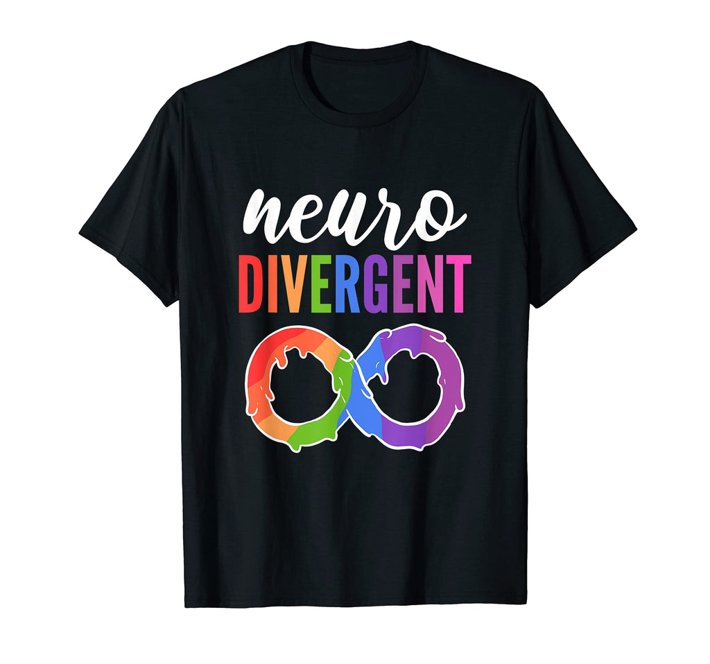 Infinity Rainbow Autism T-Shirt - Streetwear Style Men Women - T-Shirt, Sweatshirt, Hoodie
