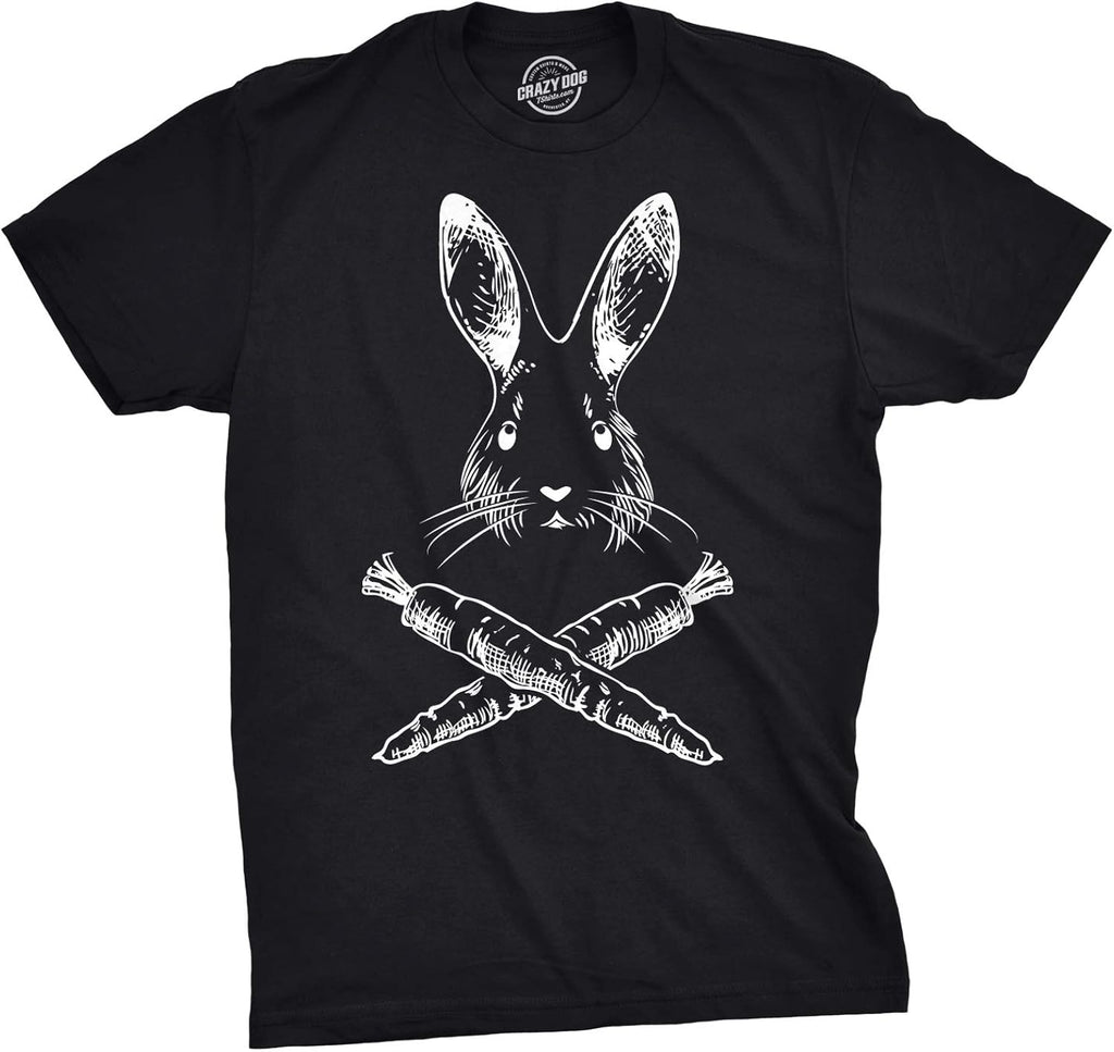 Jolly Roger Easter T Shirt Funny Bunny Skull Crossbones Egg Hunt Dad Flag Tee Unisex T-shirt, Sweatshirt, Hoodie, Long Sleeve Tee - T-Shirt, Sweatshirt, Hoodie